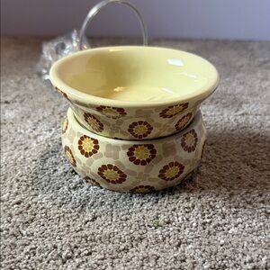 Floral Patterned Ceramic Bowl